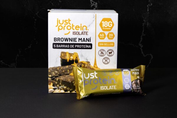 Caja barras de proteina Brownie Mani