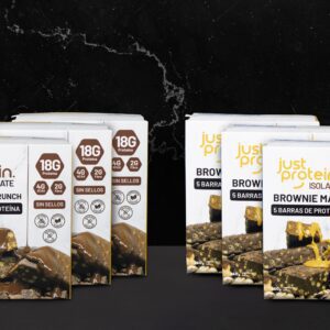 Pack 6 cajas barras de proteina mix