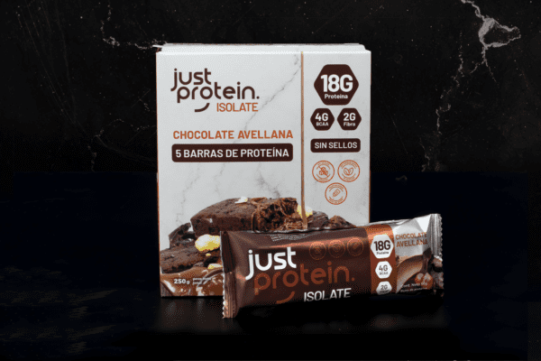 Caja barras de proteina Chocolate Avellana